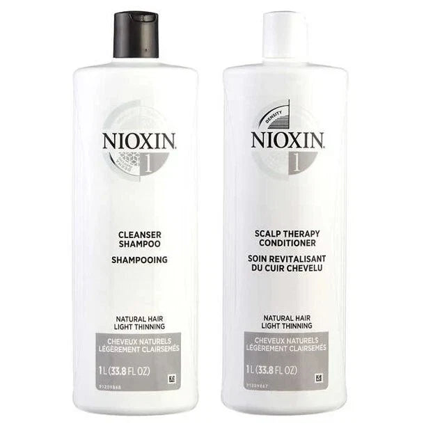 System 1 Cleanser Shampoo and Scalp Therapy Conditioner Duo